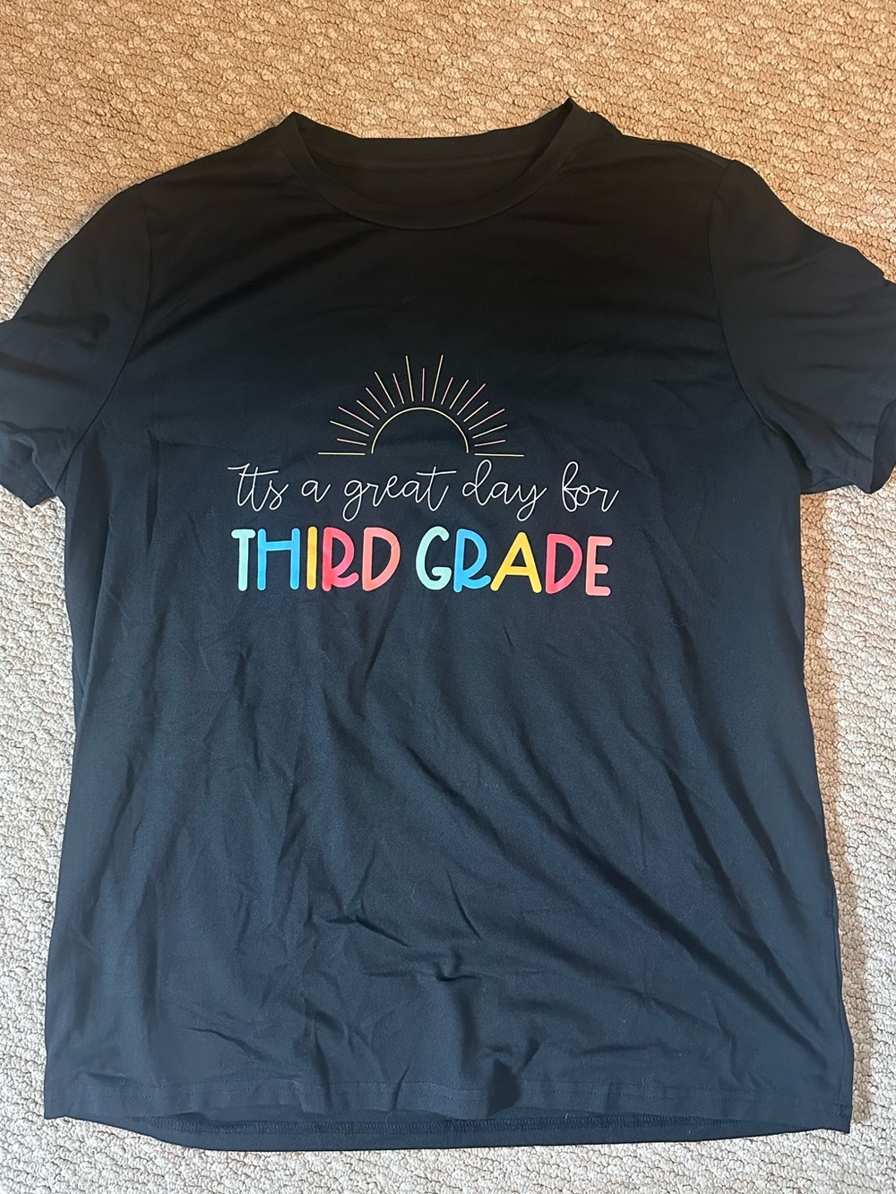 Teacher Tshirts - set of 2 for third grade